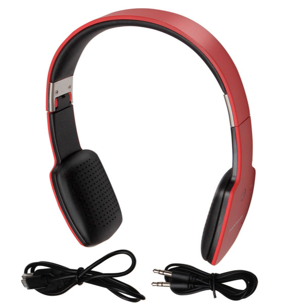 Inova INV-DJ-RED Оголовье Стереофонический Wired/Bluetooth Красный гарнитура мобильного устройства