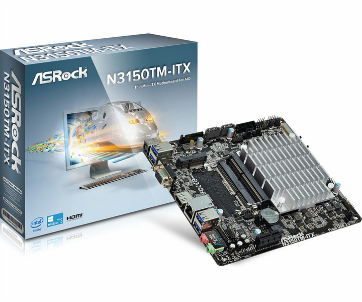 Asrock N3150TM-ITX Mini ITX motherboard