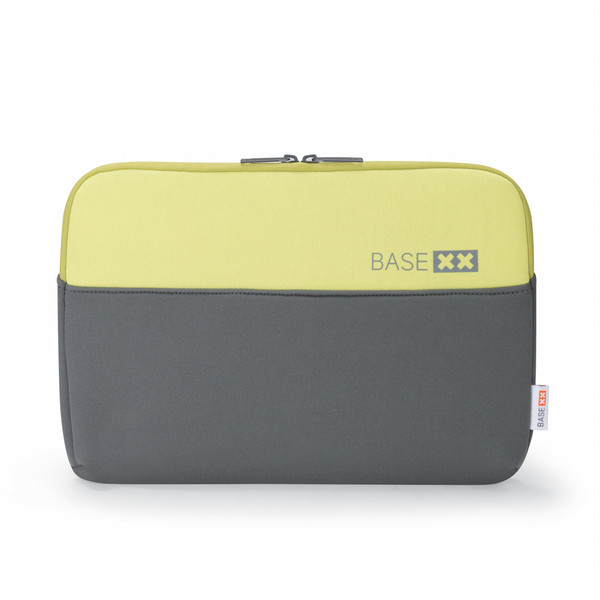 basexx D31138 13.3Zoll Sleeve case Grau, Limette Notebooktasche