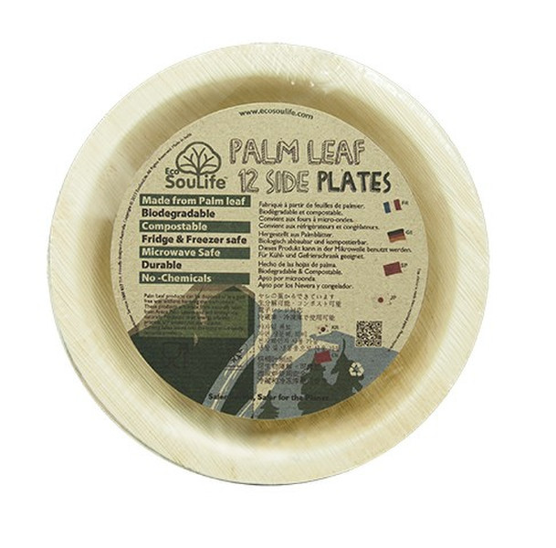 EcoSouLife Palm Leaf S.Plate Тарелка