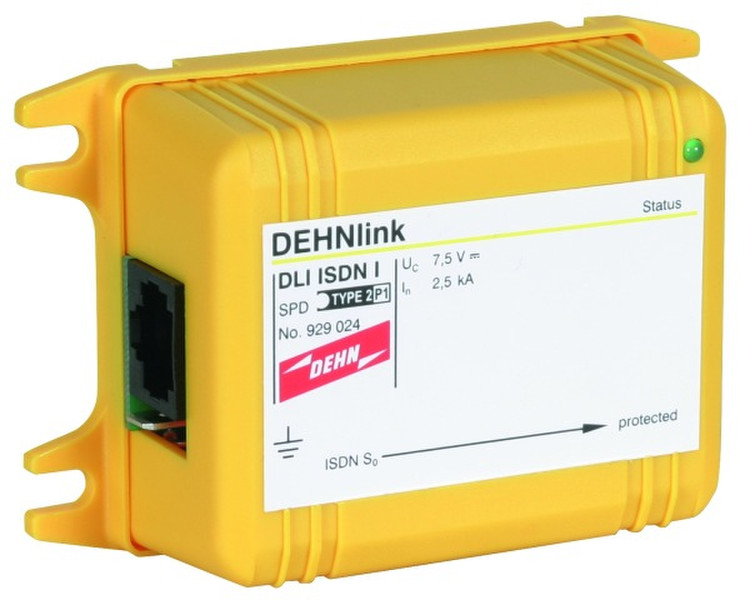 DEHN DLI ISDN I 5V Yellow surge protector