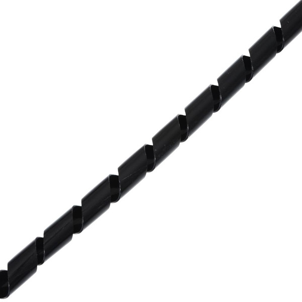 Helos 6 - 60 mm / 10 m Polyethylen Schwarz 1Stück(e) Kabelbinder