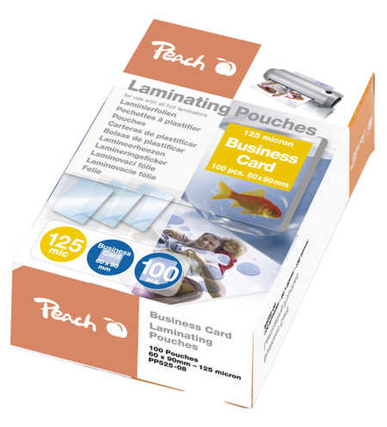 Peach Büromaterial & Schreibwaren 100pc(s) laminator pouch