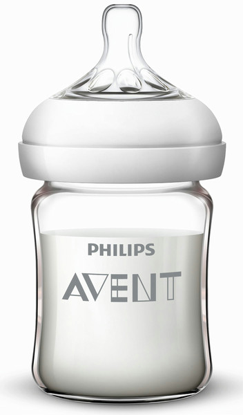 Philips AVENT SCF678/17 125ml Glass Transparent,White feeding bottle