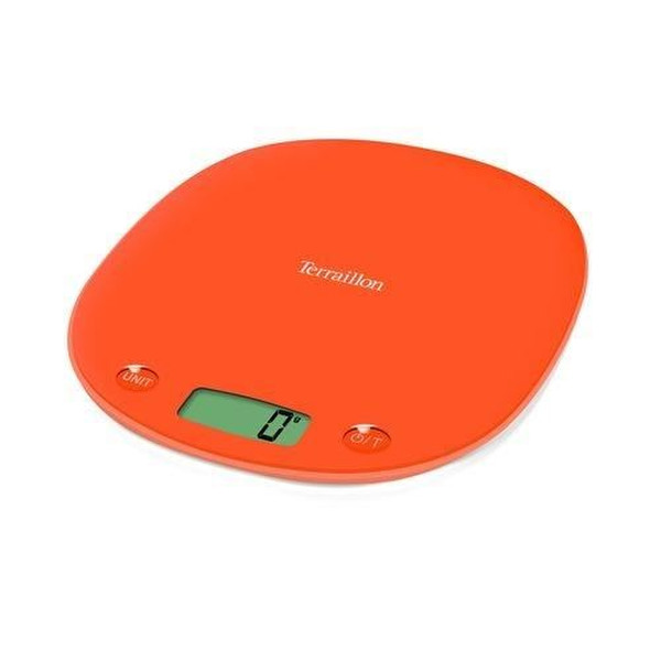 Terraillon KEA44014OR Oвальный Electronic kitchen scale Оранжевый