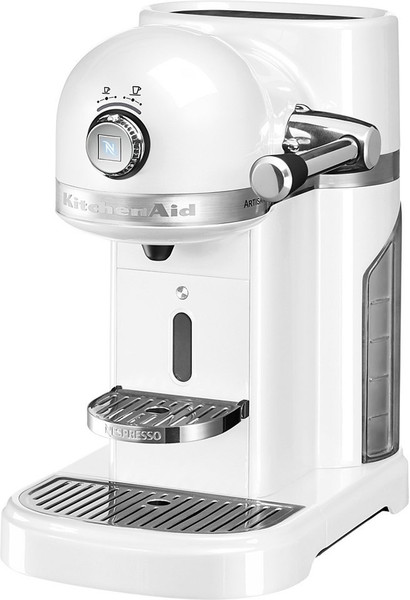KitchenAid 5KES0503 Отдельностоящий Semi-auto Капсульная кофеварка 1.4л Pearl