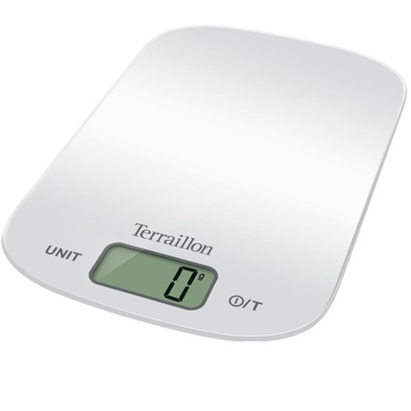 Terraillon KEG52018SL Rectangle Electronic kitchen scale Silver