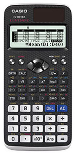Casio FX-991EX Pocket Scientific calculator Black,White calculator
