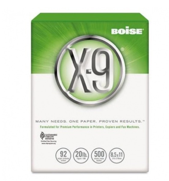 Boise X-9 Letter (215.9×279.4 mm) Weiß Druckerpapier