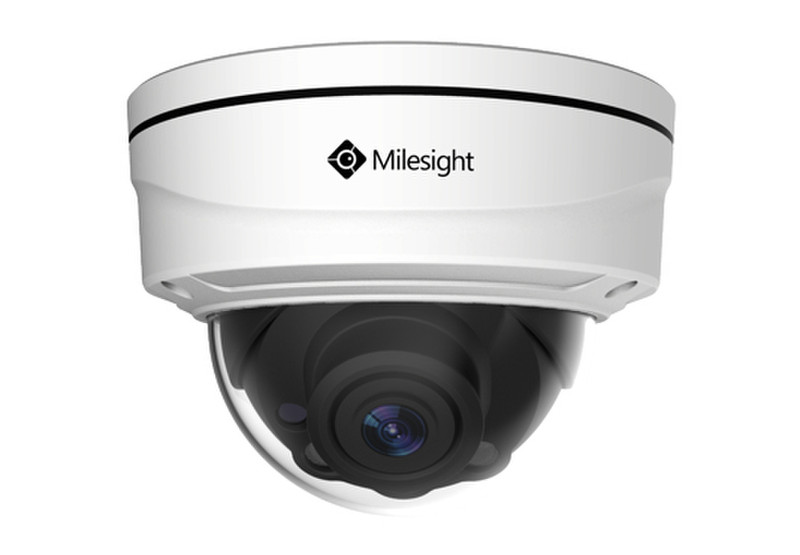Milesight MS-C4472-FPB IP security camera Indoor & outdoor Dome Black,White