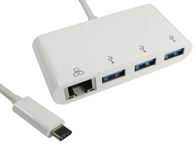 Cables Direct USB3C-ETHGHUB Netzwerkkarte/-adapter