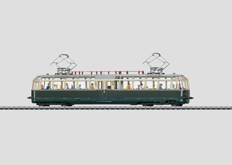 Märklin Powered Observation Rail Car