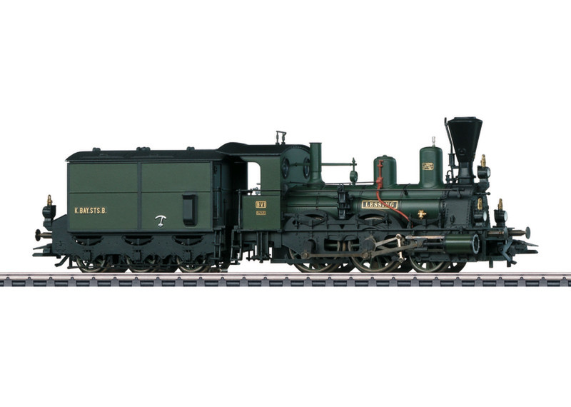 Märklin Steam Locomotive with a Tender