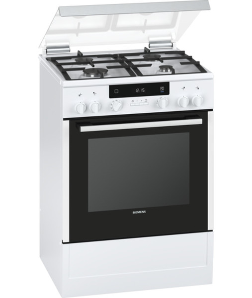 Siemens HX745225 Отдельностоящий Gas hob A Белый кухонная плита