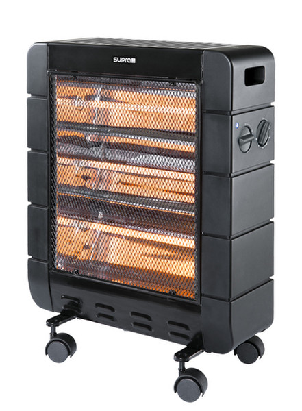 Supra INFRA01 Indoor Black Infrared electric space heater