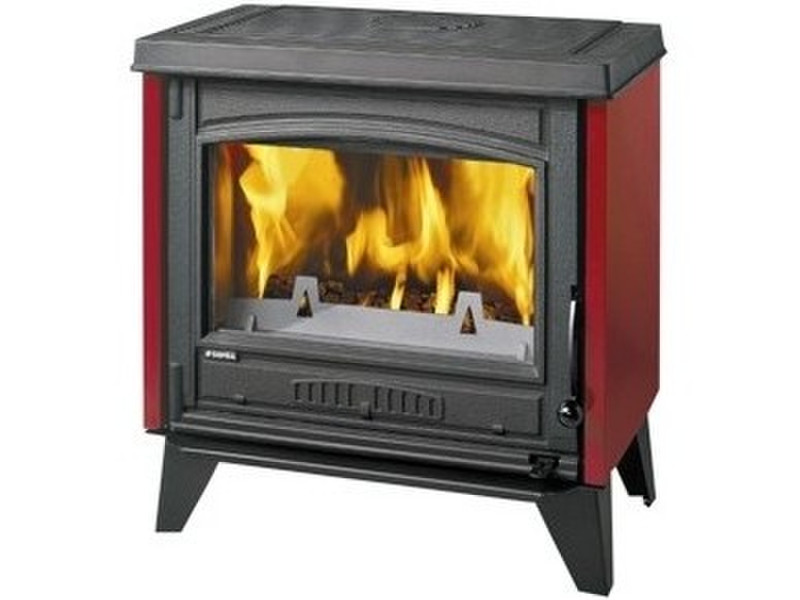 Supra MULHOUSE Firewood Black,Red stove
