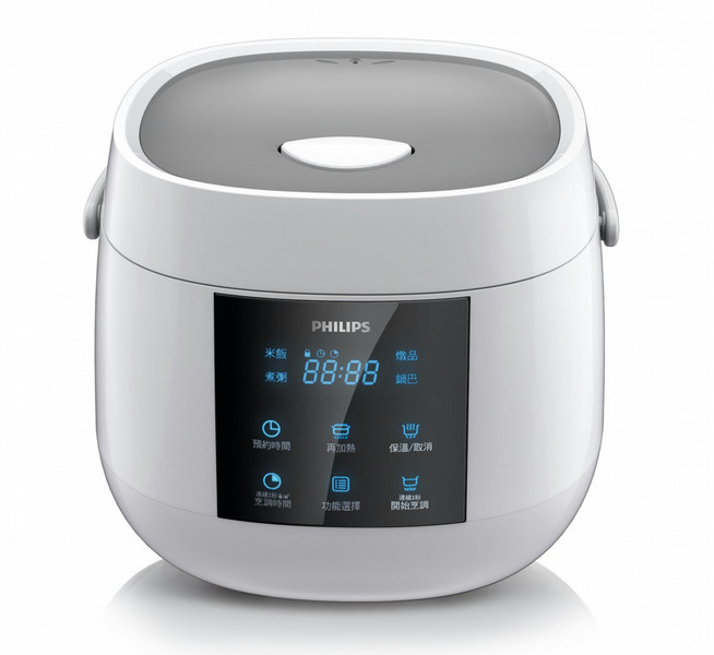 Philips Viva Collection HD3061/00 2L 330W Black,White rice cooker