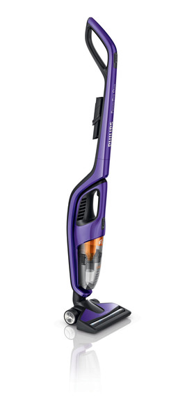 Philips PowerPro Duo FC6166/81 Bagless 0.6L Purple stick vacuum/electric broom