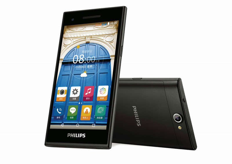 Philips CTS396BK/40 Dual SIM 4G 5.17GB Black smartphone