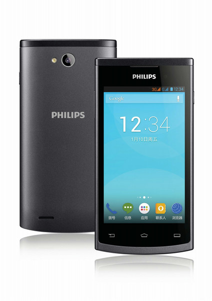 Philips CTS308GY/40 Две SIM-карты Серый смартфон