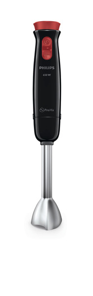 Philips Daily Collection HR1622/93 Immersion blender 650W Black,Red blender