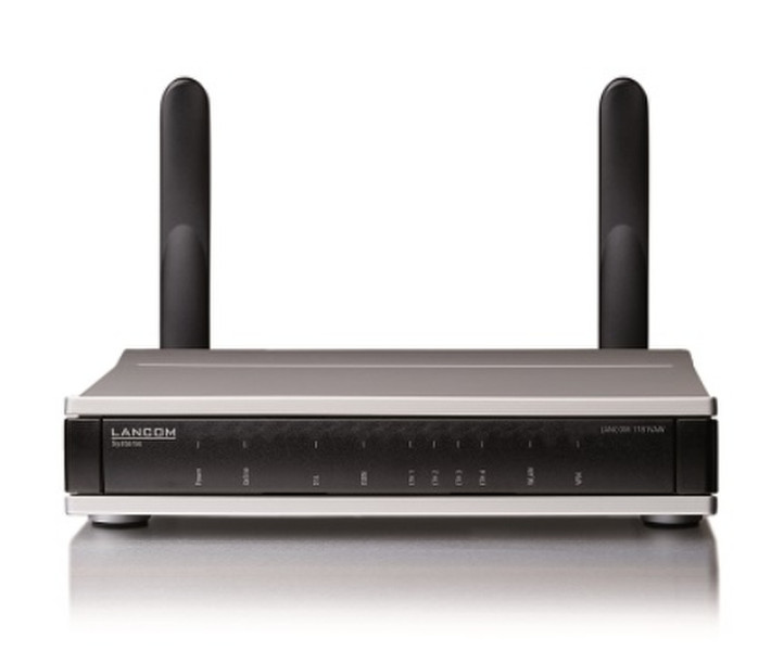 Lancom Systems 1781VAW Dual-band (2.4 GHz / 5 GHz) Gigabit Ethernet 3G Black wireless router