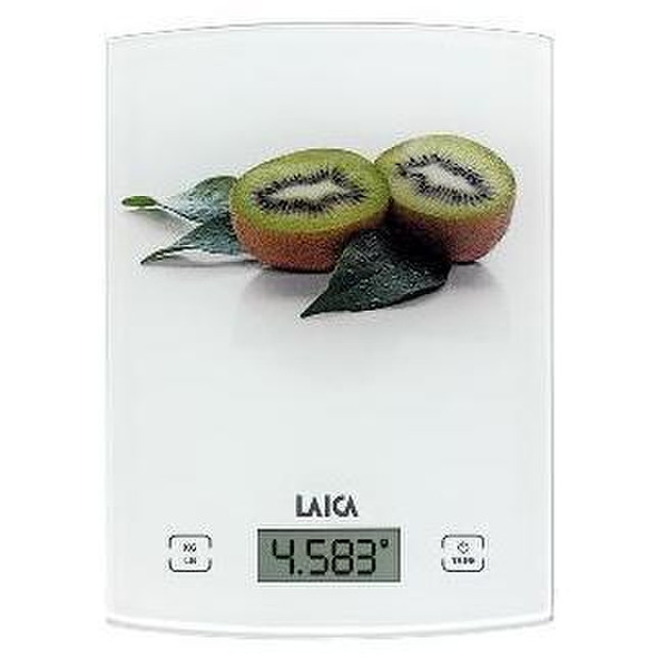 Laica KS1029 Rechteck Electronic kitchen scale Grün, Weiß