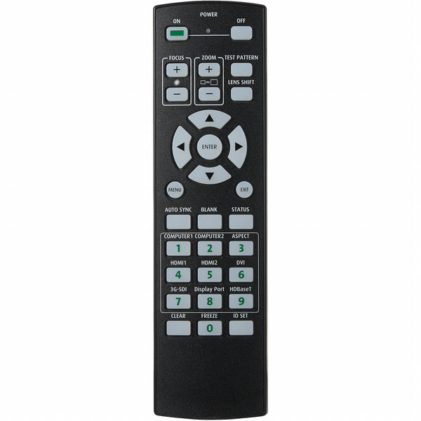 Canon LX-RC01 IR Wireless Press buttons Black remote control