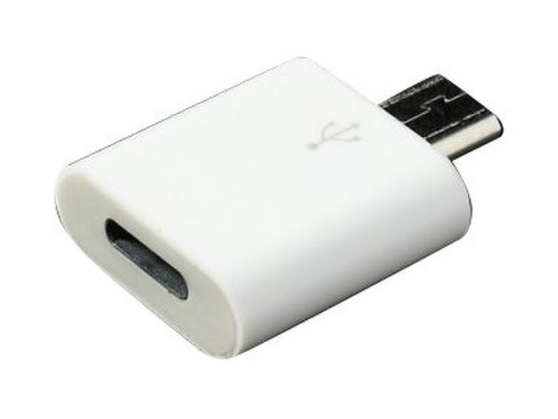 DLH DY-TU2132 Micro-USB Lightning Белый кабельный разъем/переходник