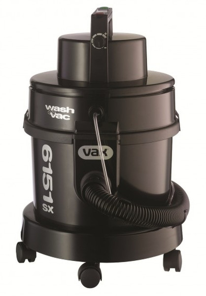 VAX 6151 SX Drum vacuum cleaner 12L 1500W Black vacuum