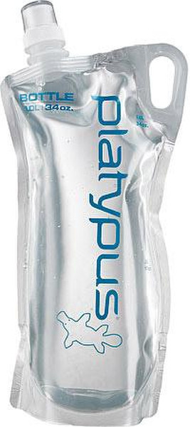Platypus PlusBottle 1000ml Polyethylene,Polyurethane Silver drinking bottle