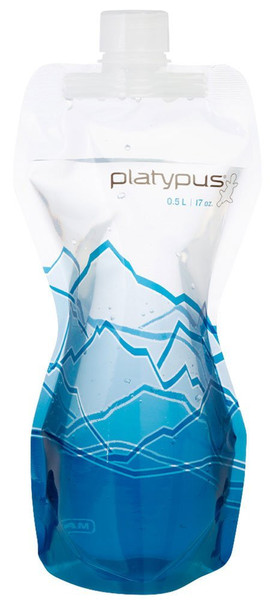 Platypus SoftBottle 500ml Blau Trinkflasche