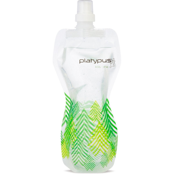 Platypus SoftBottle 500мл Зеленый, Прозрачный бутылка для питья