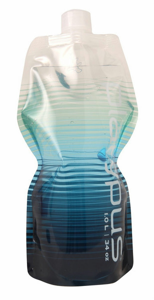 Platypus SoftBottle 1000ml Polyethylene Blue,Transparent drinking bottle