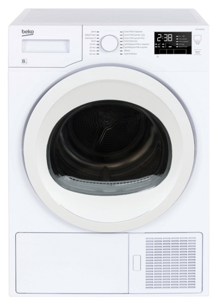 Beko DE9333GA0W Отдельностоящий Фронтальная загрузка 9кг A+ Белый сушилка для белья