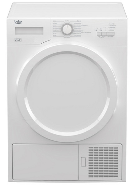 Beko DS7331PA0W freestanding Front-load 7kg A+ White tumble dryer