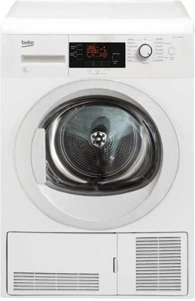 Beko DU8104GX0W Freistehend Frontlader 8kg B Weiß Wäschetrockner