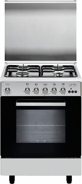 Airlux AA65CMIXN Freestanding Gas hob B Stainless steel cooker