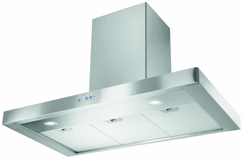 Airlux AHB98IX Wall-mounted 795m³/h D Stainless steel cooker hood