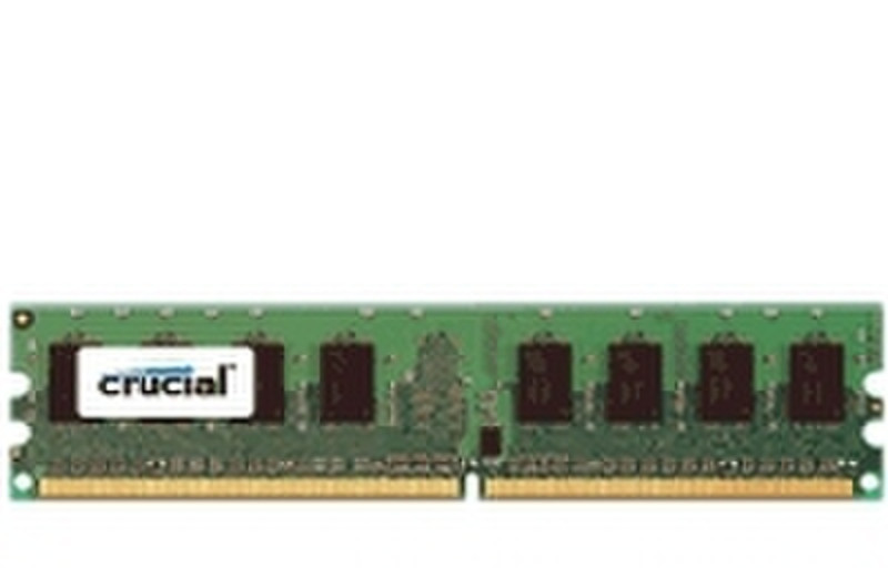 Crucial DDR2 PC2-8500 DIMM 1GB 1ГБ DDR2 1066МГц модуль памяти