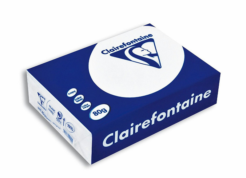 Clairefontaine 1910C A5 (148×210 mm) Белый бумага для печати