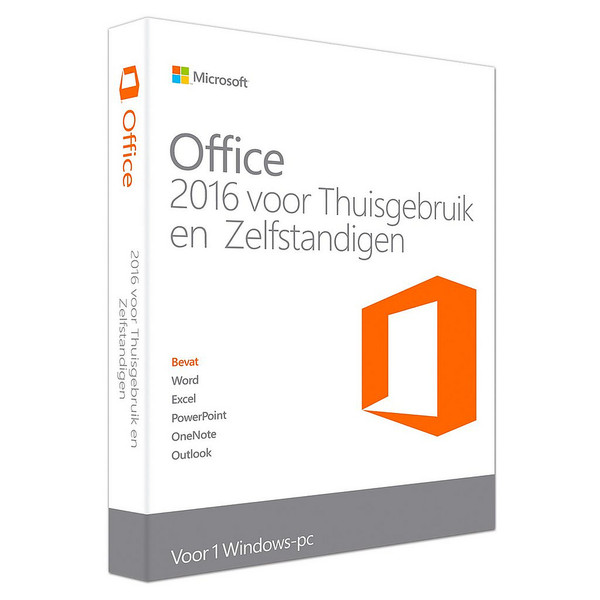 HP Microsoft Office 2016 voor Thuisgebruik en Zelfstandigen Voll 1Benutzer Niederländisch