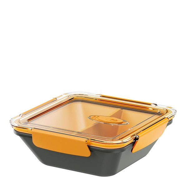 EMSA BENTO BOX Lunch container 0.5л Полипропилен (ПП) Серый, Оранжевый