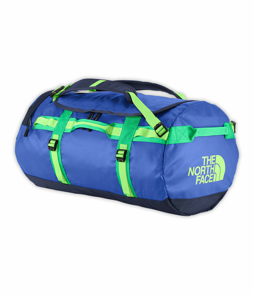 The North Face Base Camp 69L Nylon Blue,Green duffel bag