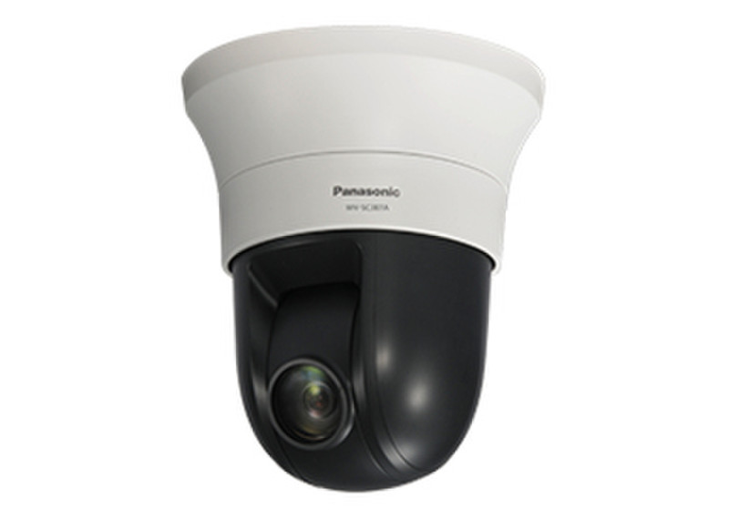 Panasonic WV-SC387A В помещении и на открытом воздухе Dome Черный, Белый камера видеонаблюдения