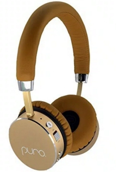 Puro Sound Labs BT2200 Ohraufliegend Kopfband Bräune Kopfhörer