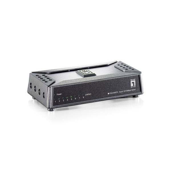 EFB Elektronik FSW-0808TX Неуправляемый L2 Fast Ethernet (10/100) Серый сетевой коммутатор