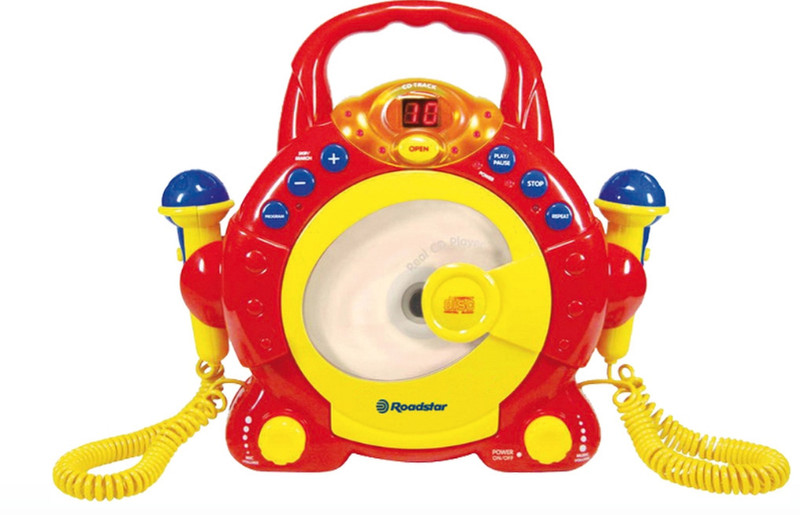 Roadstar KID-55CD Personal CD player Red,Yellow
