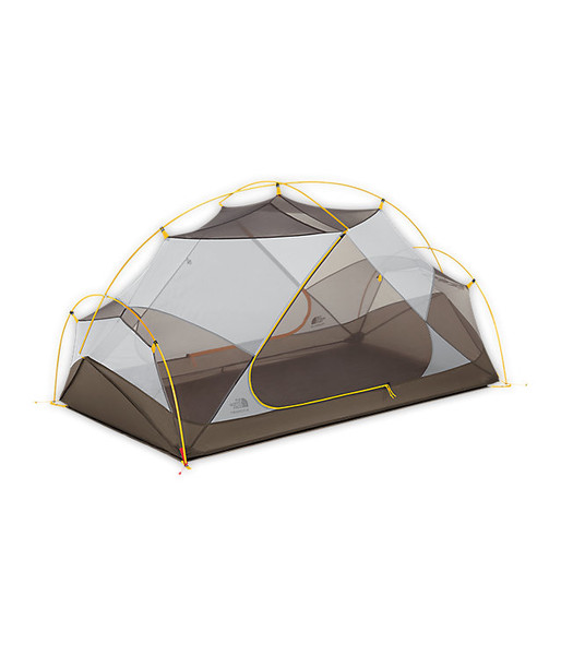 The North Face Triarch 2 Dome/Igloo tent 2person(s) Brown,Gold