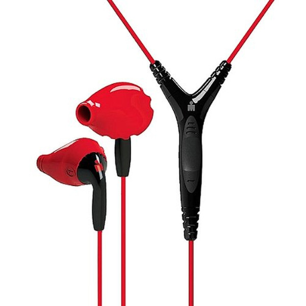 YURBUDS 10109 In-ear Binaural Wired Black,Red mobile headset